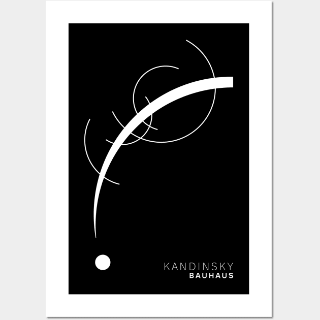 Kandinsky - Free Curve To The Point Wall Art by marieltoigo